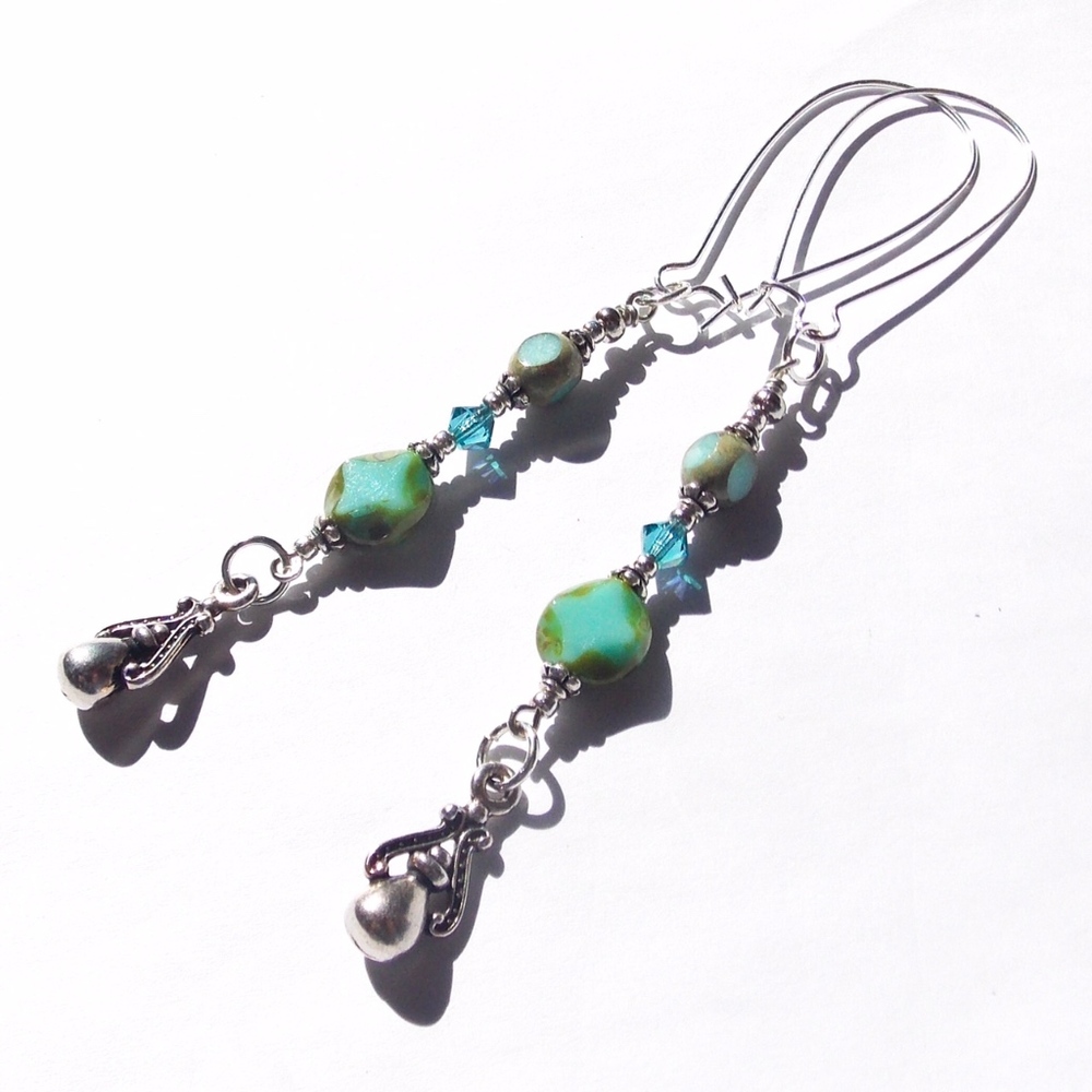 Gypsy Jewels Festival Earrings Boho Ornate Glam